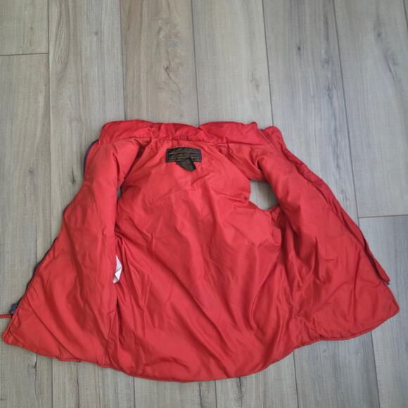 Eddie Bauer Purple Goose Down Quilted Puffer Vest Women Sz S Petite - Picture 5 of 6